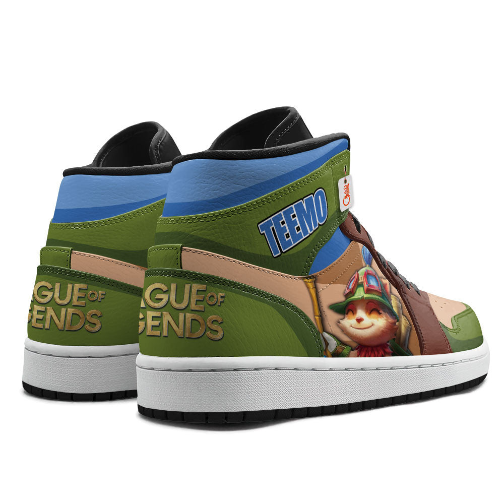 Teemo High-Top Sneakers Custom LOL Games Collection