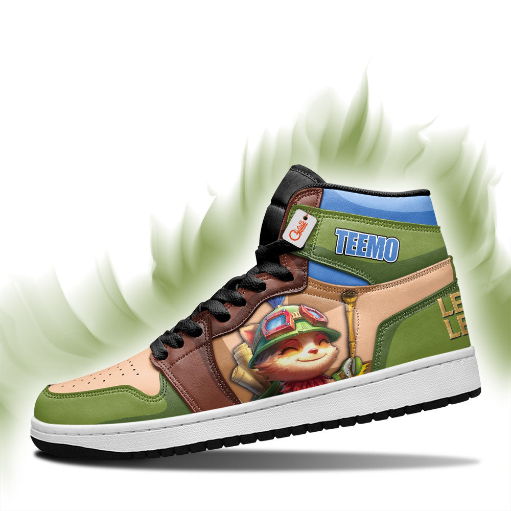 Teemo High-Top Sneakers Custom LOL Games Collection