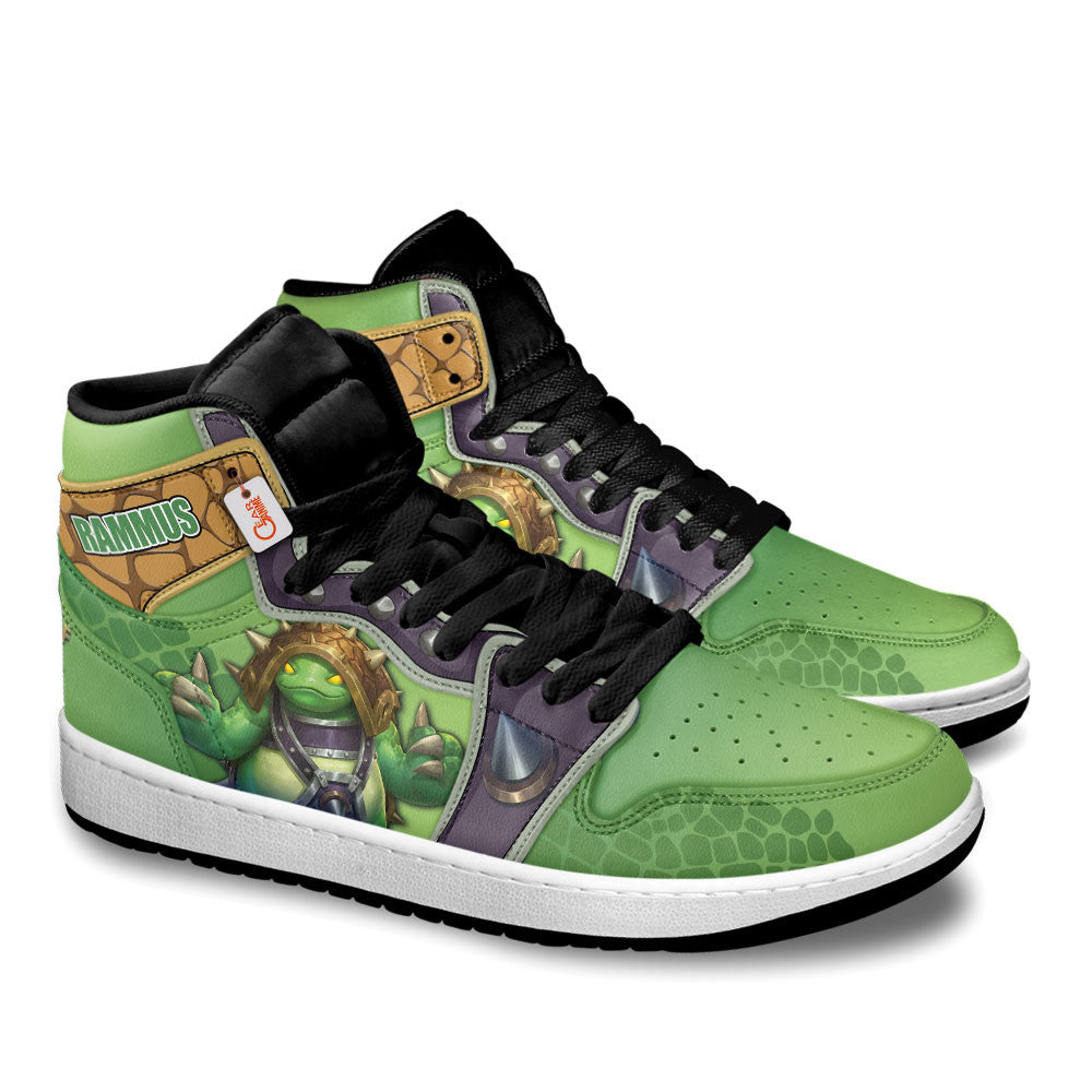 Rammus High-Top Sneakers Custom LOL Games Collection