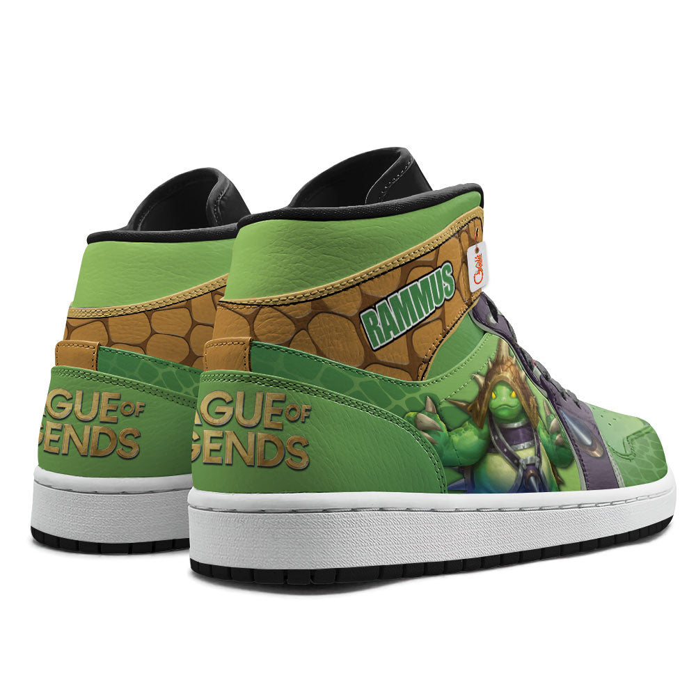 Rammus High-Top Sneakers Custom LOL Games Collection