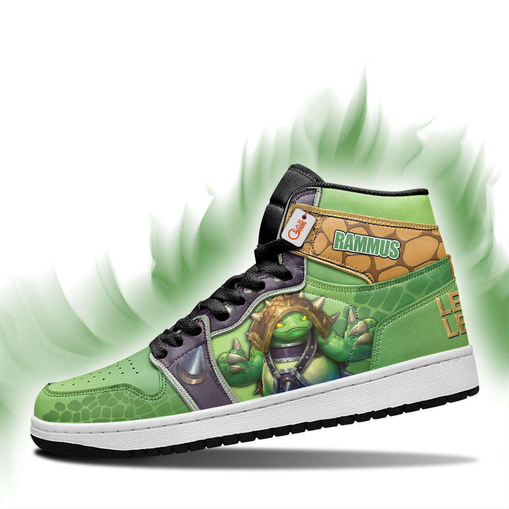 Rammus High-Top Sneakers Custom LOL Games Collection