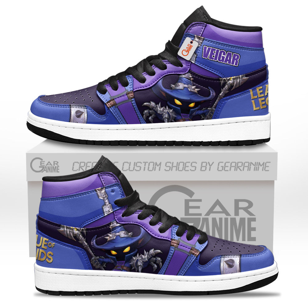 Veigar High-Top Sneakers Custom LOL Games Collection