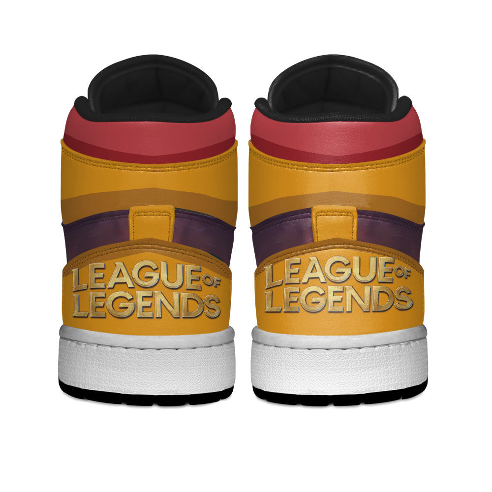 Soraka High-Top Sneakers Custom LOL Games Collection