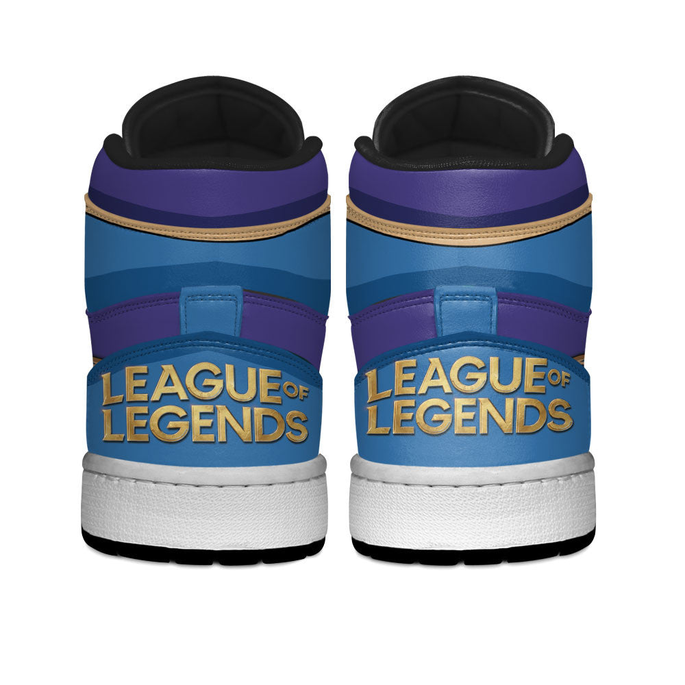 Sona High-Top Sneakers Custom LOL Games Collection