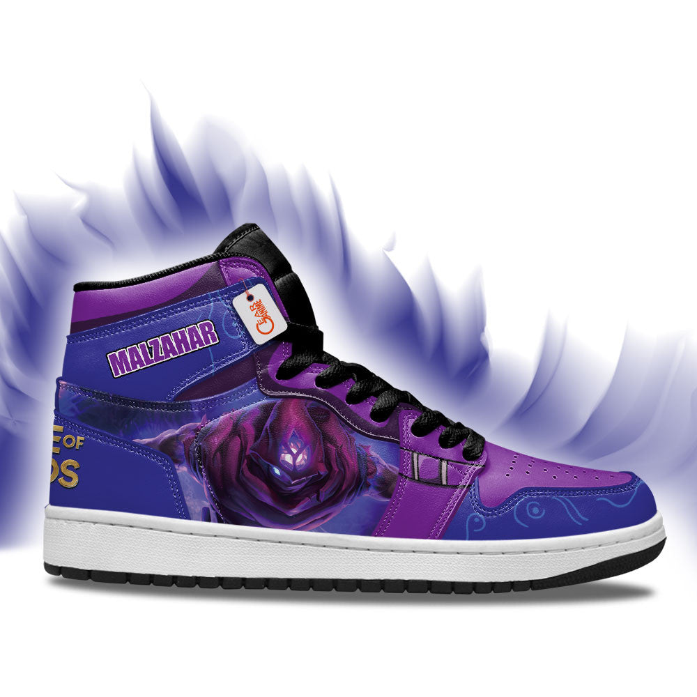 Malzahar High-Top Sneakers Custom LOL Games Collection