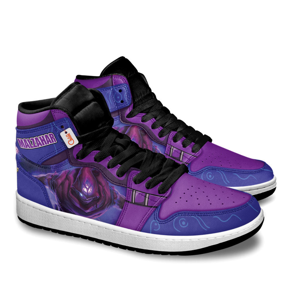 Malzahar High-Top Sneakers Custom LOL Games Collection