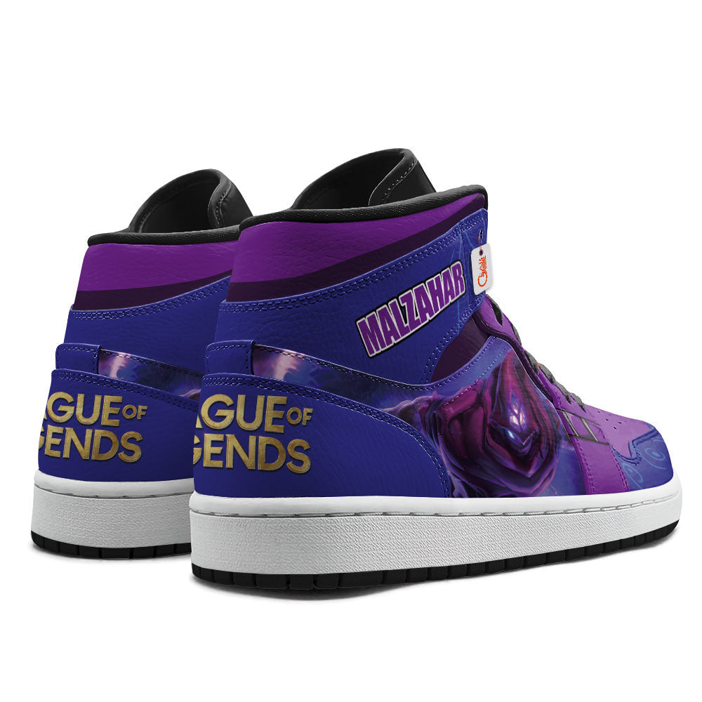 Malzahar High-Top Sneakers Custom LOL Games Collection