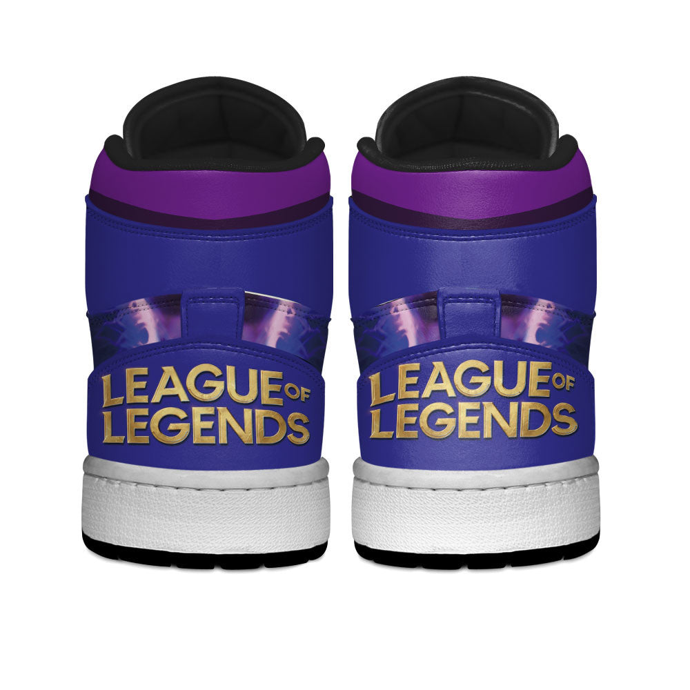 Malzahar High-Top Sneakers Custom LOL Games Collection