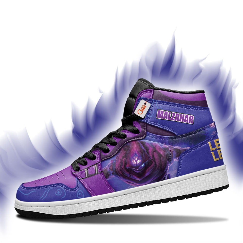 Malzahar High-Top Sneakers Custom LOL Games Collection
