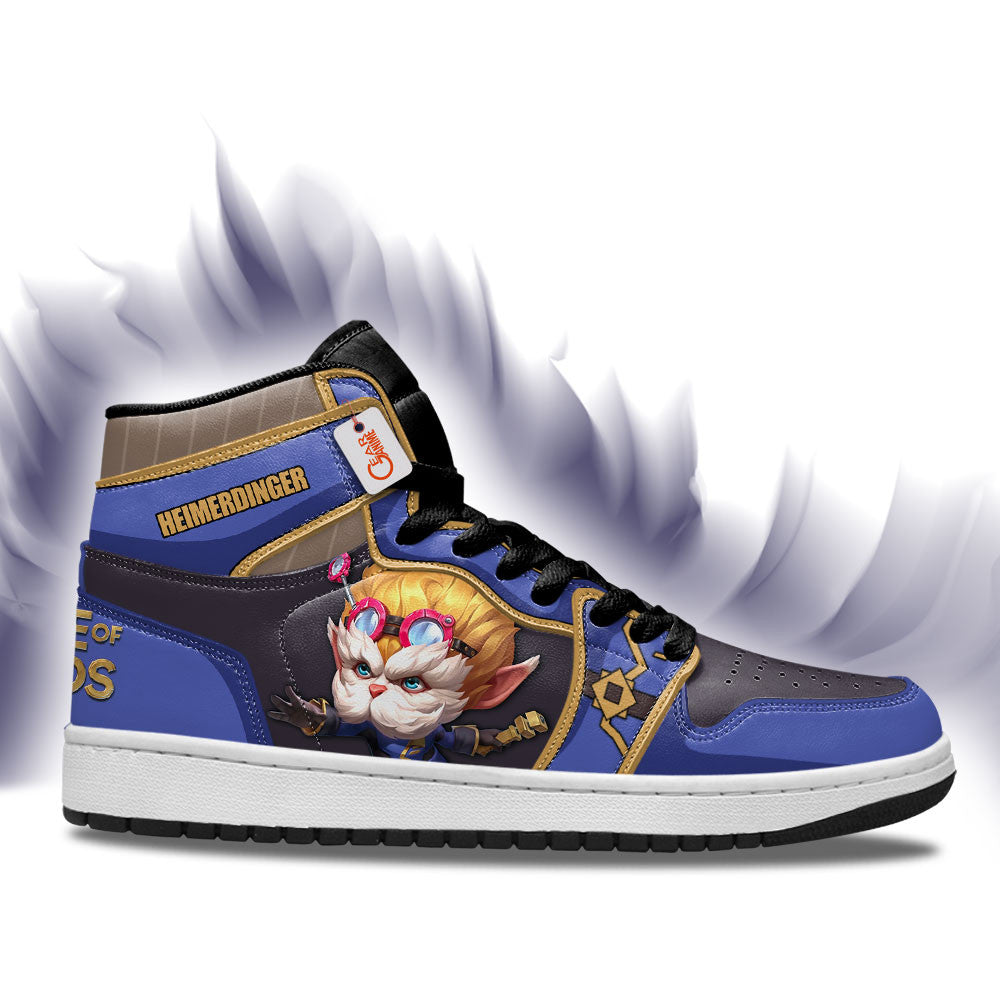 Heimerdinger High-Top Sneakers Custom LOL Games Collection