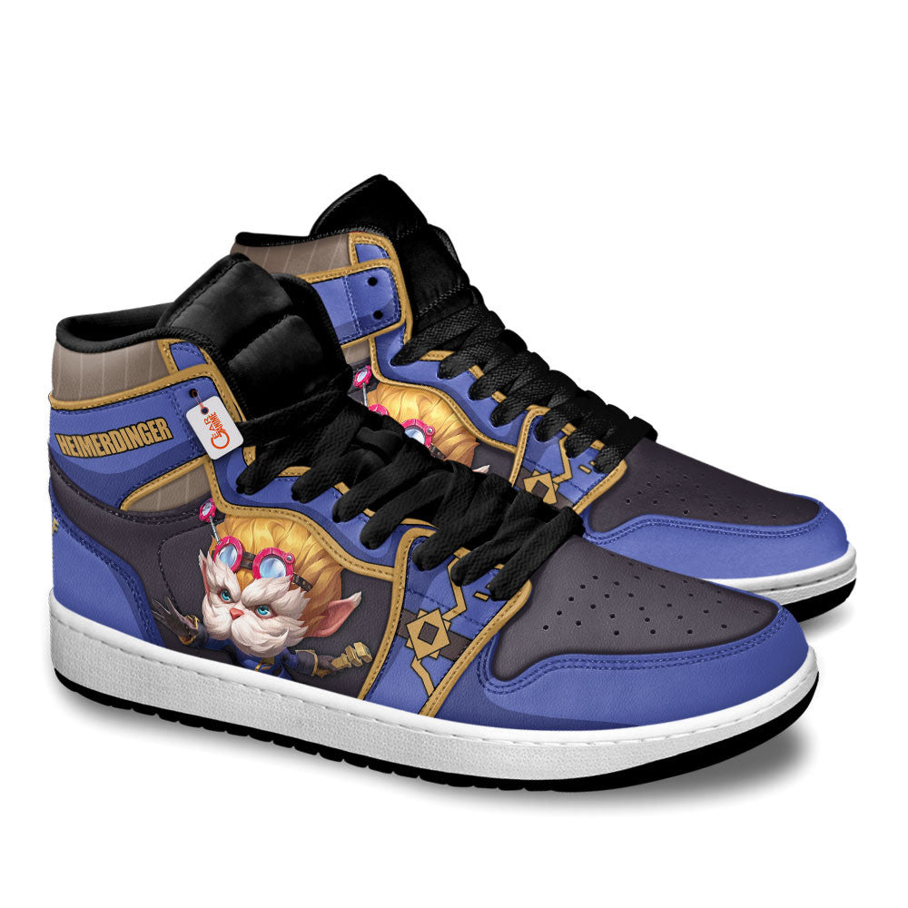 Heimerdinger High-Top Sneakers Custom LOL Games Collection