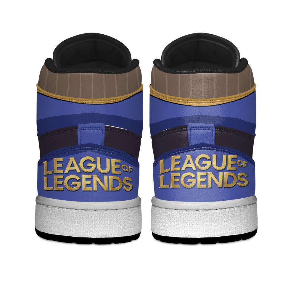 Heimerdinger High-Top Sneakers Custom LOL Games Collection