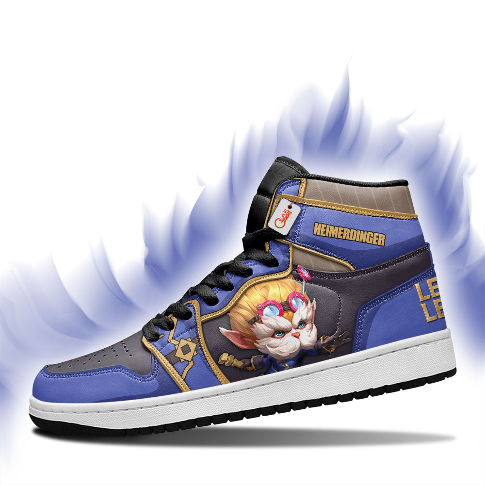Heimerdinger High-Top Sneakers Custom LOL Games Collection