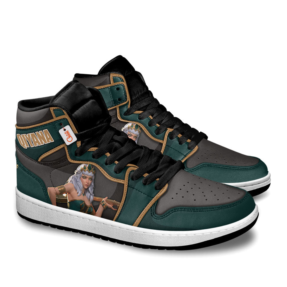 Qiyana High-Top Sneakers Custom LOL Games Collection