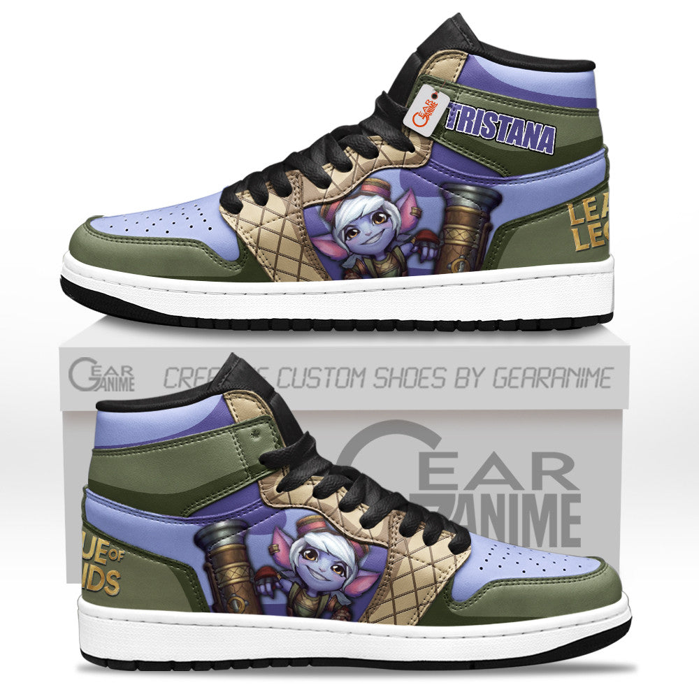 Tristana High-Top Sneakers Custom LOL Games Collection