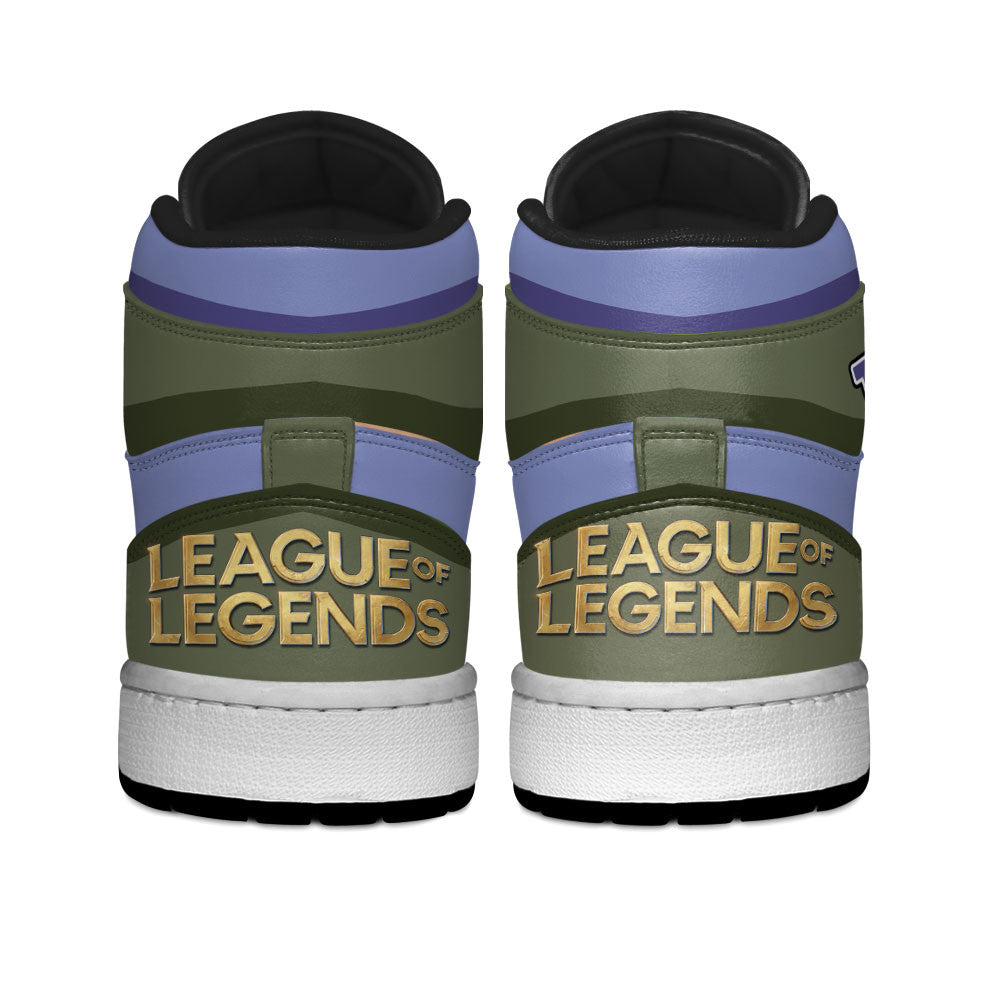 Tristana High-Top Sneakers Custom LOL Games Collection