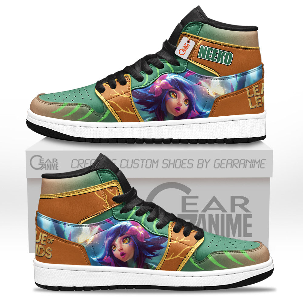 Neeko High-Top Sneakers Custom LOL Games Collection