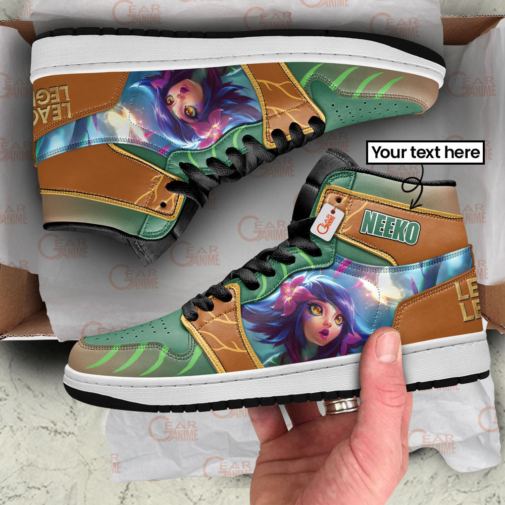 Neeko High-Top Sneakers Custom LOL Games Collection