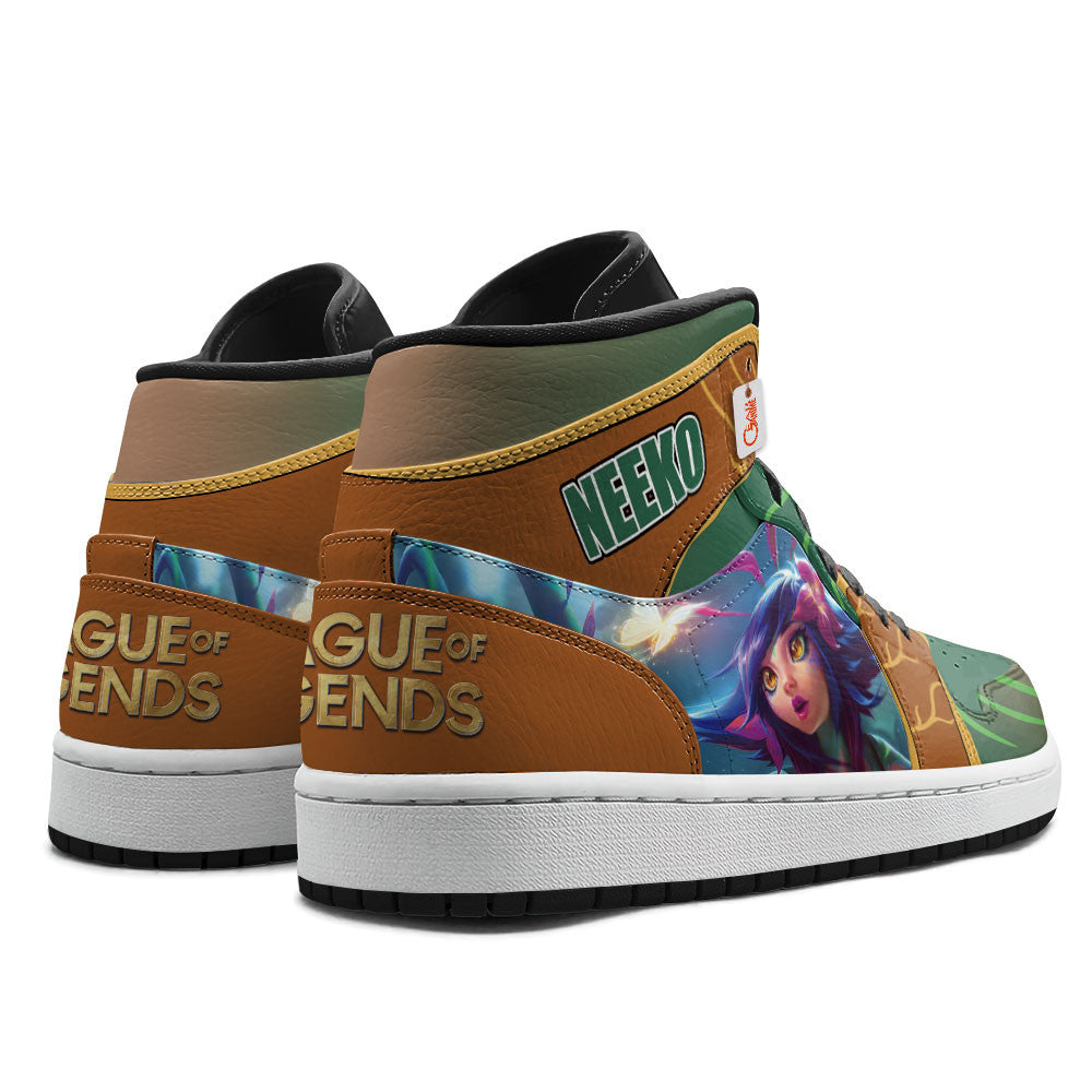 Neeko High-Top Sneakers Custom LOL Games Collection