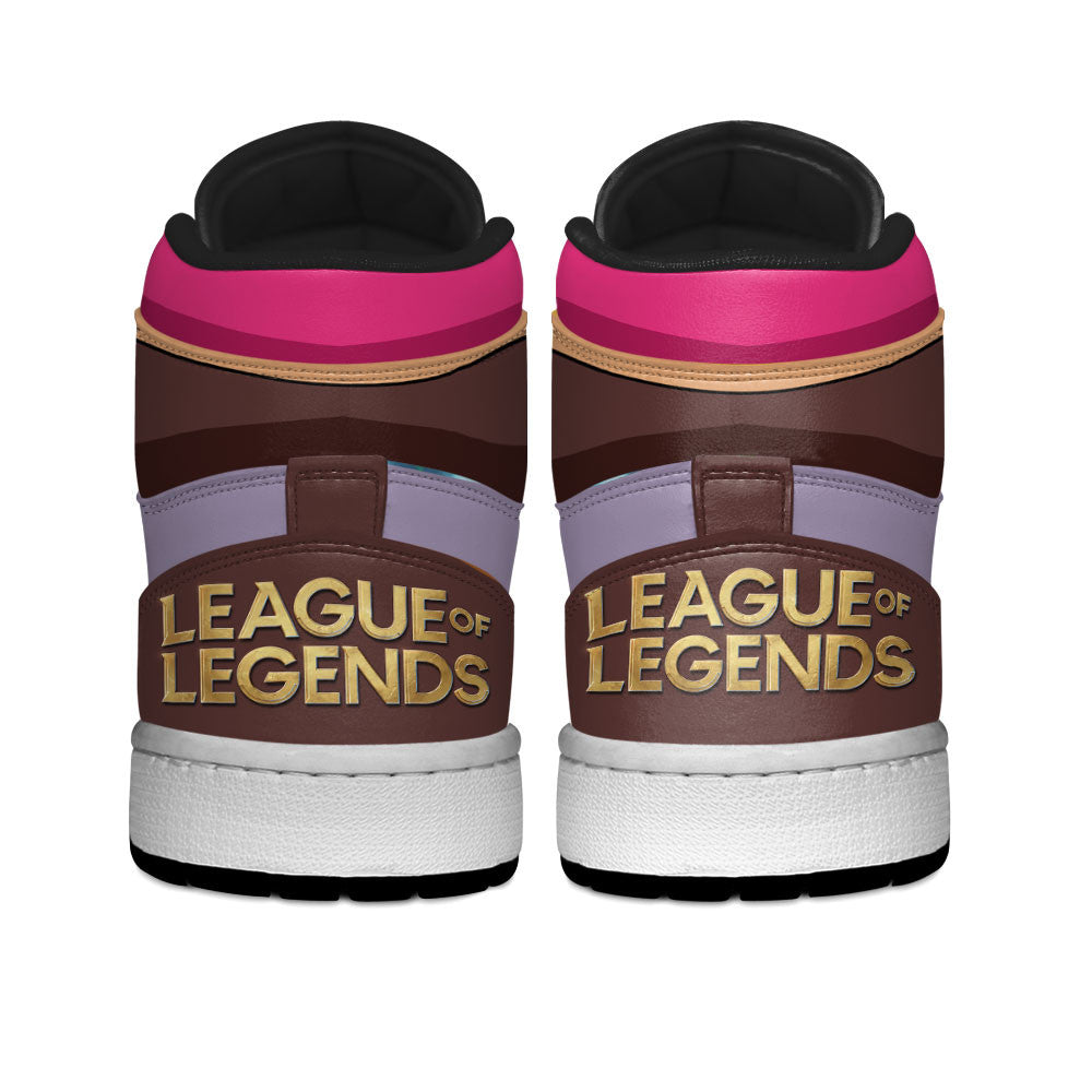 Ornn High-Top Sneakers Custom LOL Games Collection