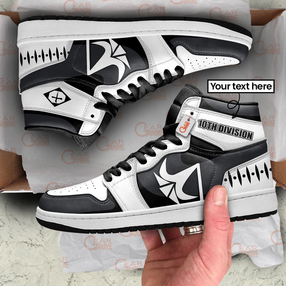 10th Division The Gotei 13's Custom High-Top Sneakers