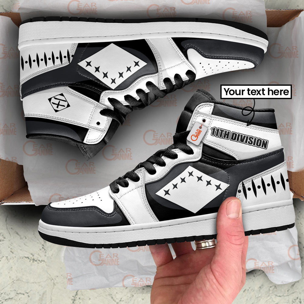 11th Division The Gotei 13's Custom High-Top Sneakers