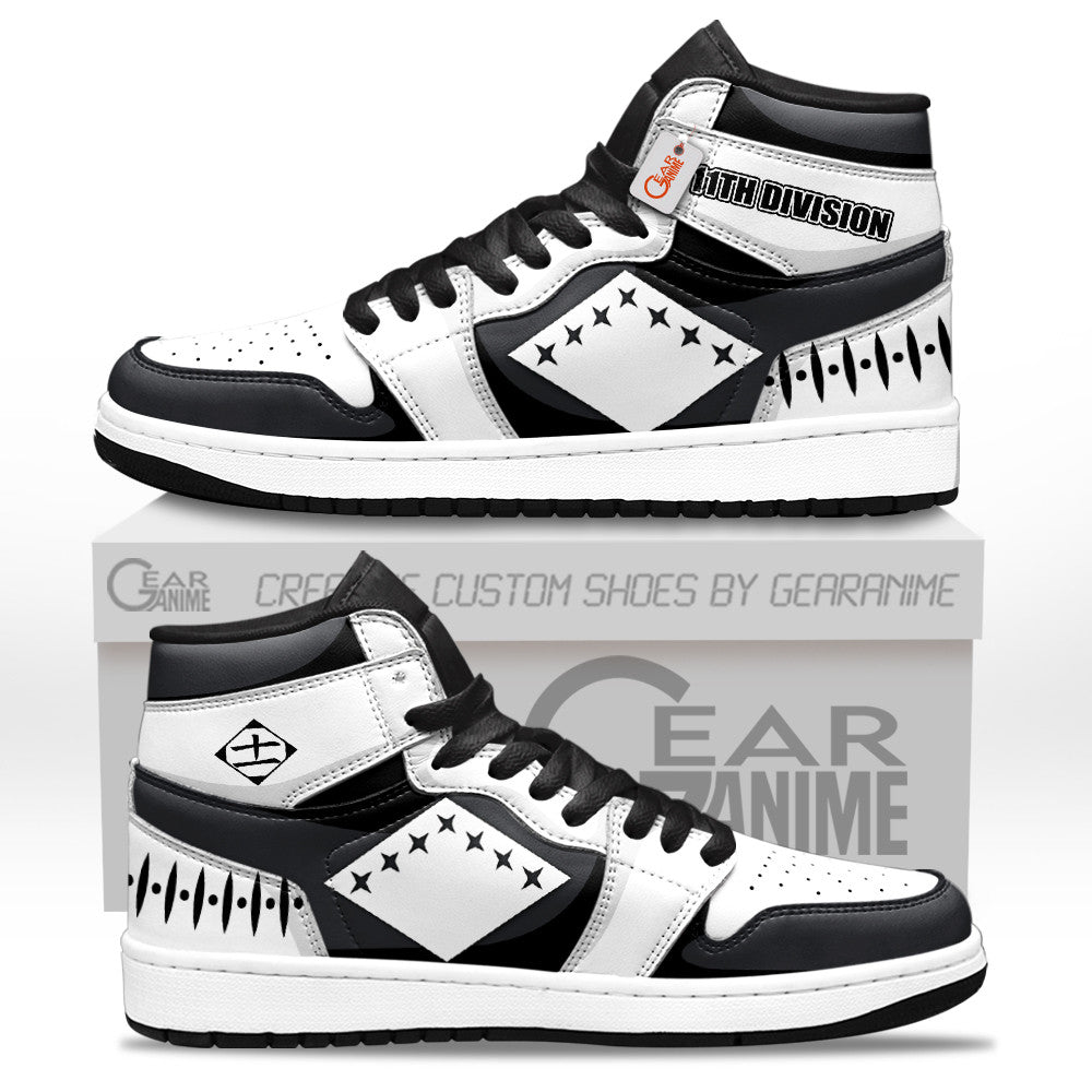 11th Division The Gotei 13's Custom High-Top Sneakers