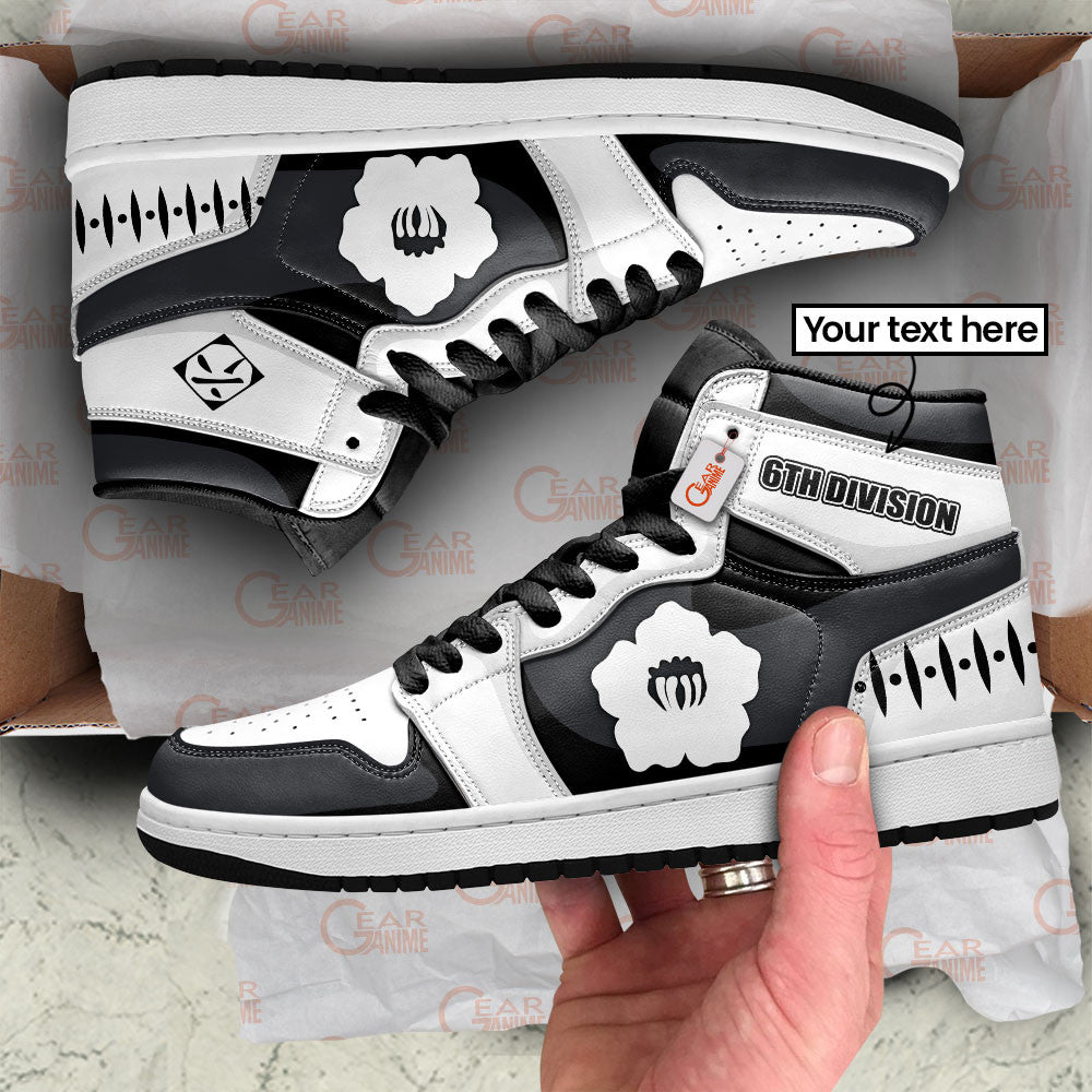 6th Division The Gotei 13's Custom High-Top Sneakers