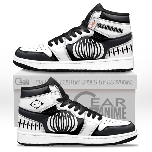1st Division The Gotei 13's Custom High-Top Sneakers