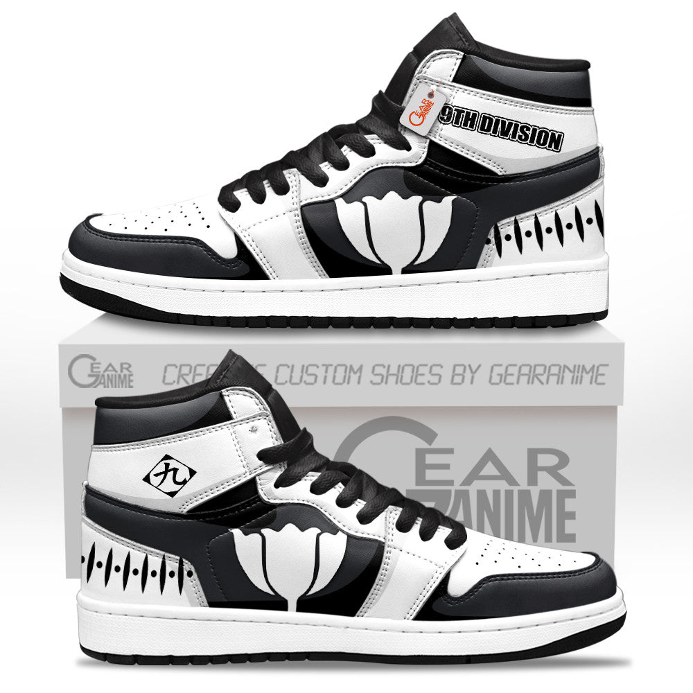 9th Division The Gotei 13's Custom High-Top Sneakers