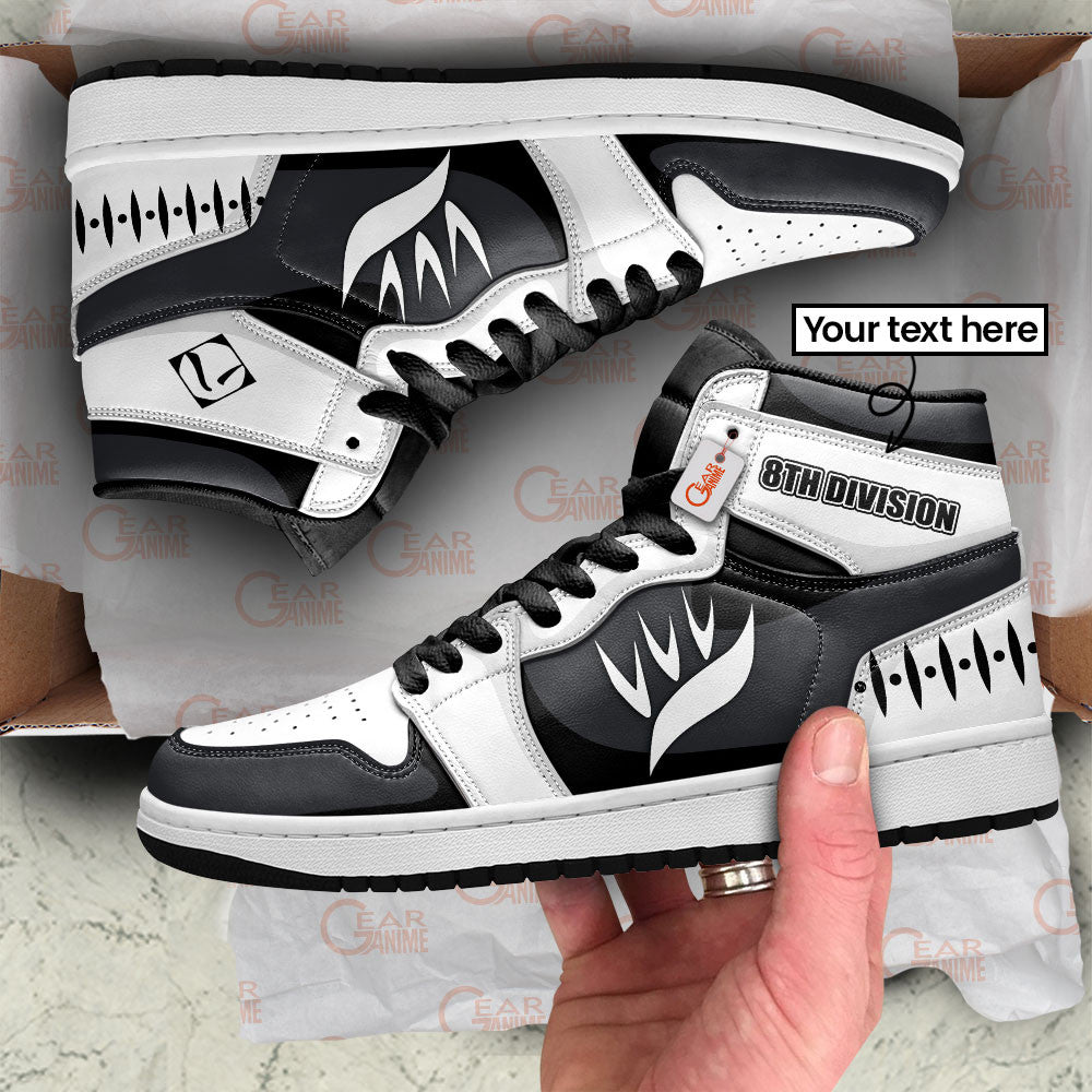 8th Division The Gotei 13's Custom High-Top Sneakers