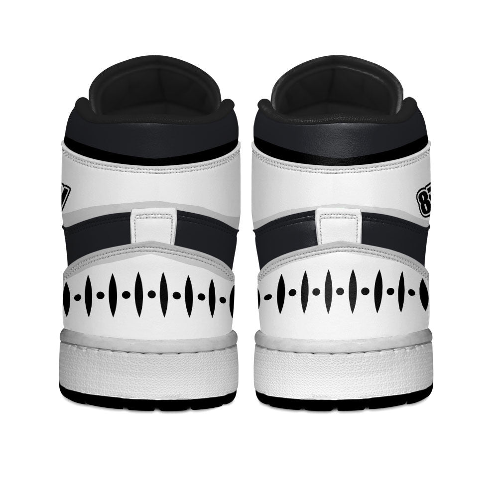 8th Division The Gotei 13's Custom High-Top Sneakers