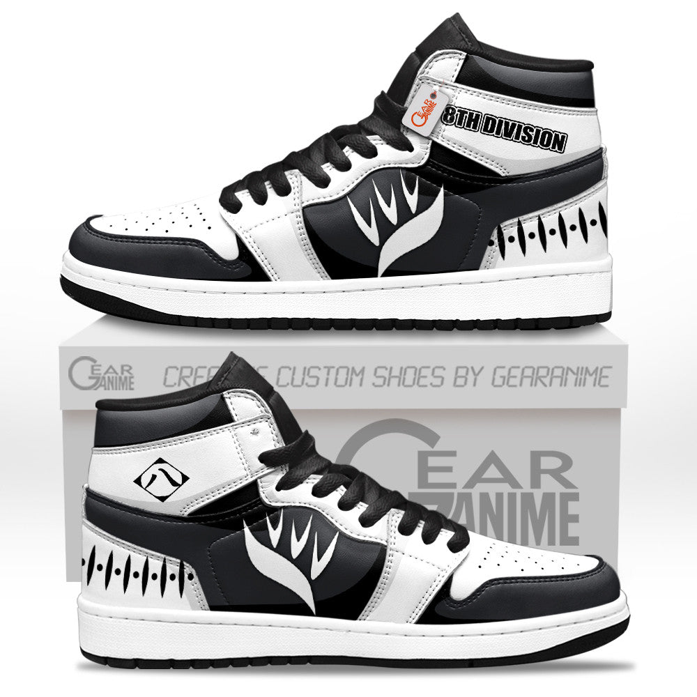 8th Division The Gotei 13's Custom High-Top Sneakers