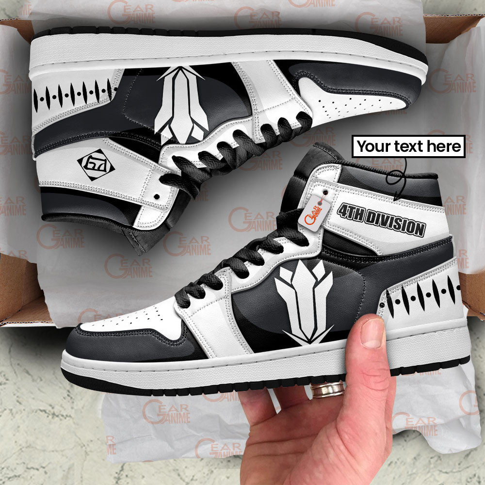 4th Division The Gotei 13's Custom High-Top Sneakers