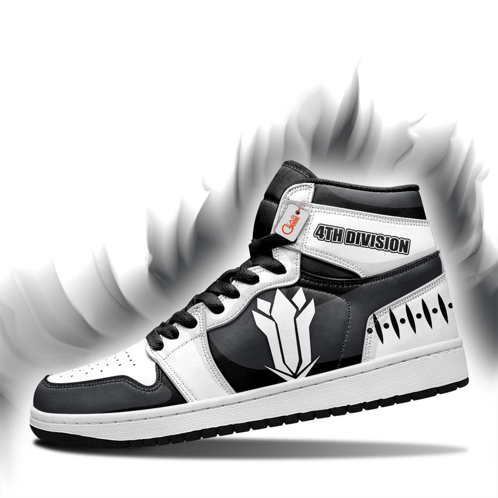 4th Division The Gotei 13's Custom High-Top Sneakers