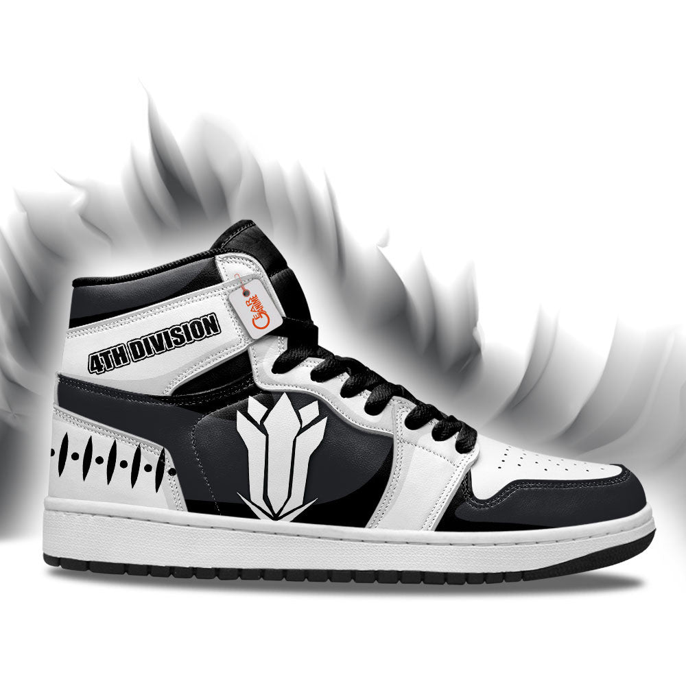 4th Division The Gotei 13's Custom High-Top Sneakers
