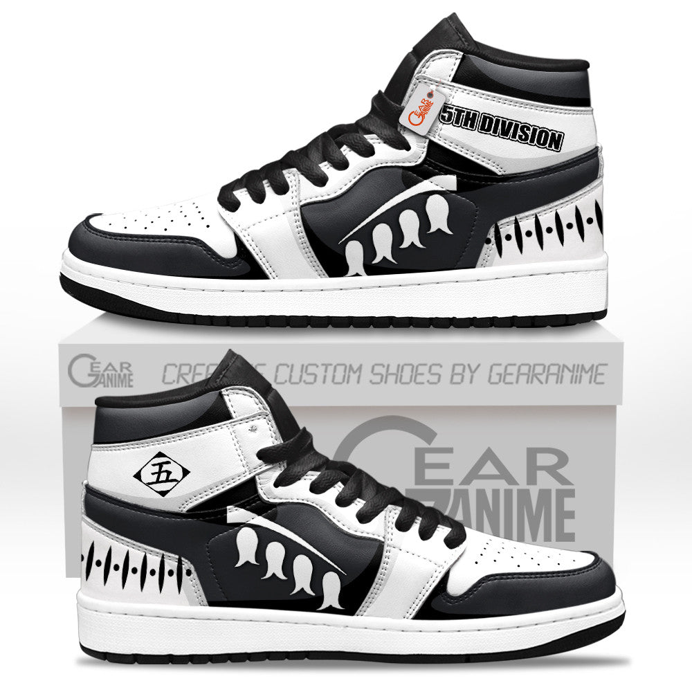 5th Division The Gotei 13's Custom High-Top Sneakers