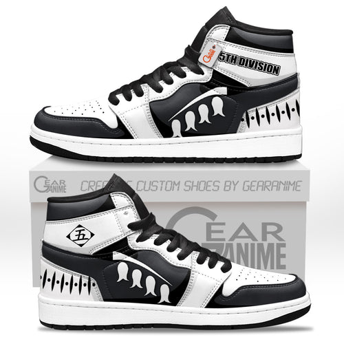 5th Division The Gotei 13's Custom High-Top Sneakers