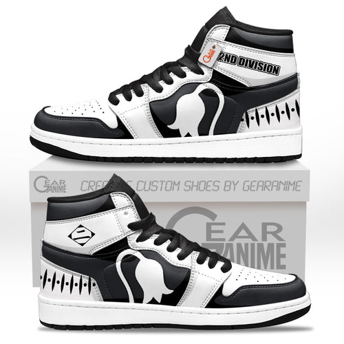 2nd Division The Gotei 13's Custom High-Top Sneakers
