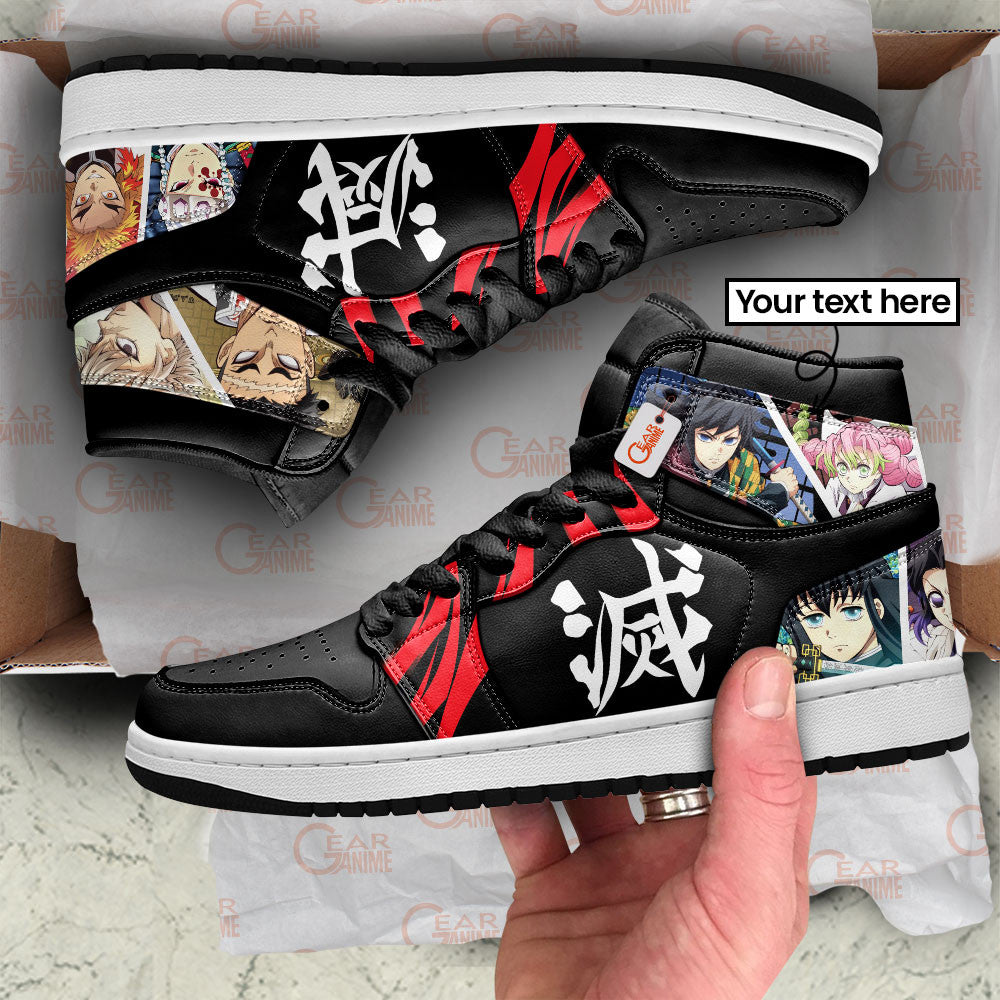 The Hashira Team Custom High-Top Sneakers