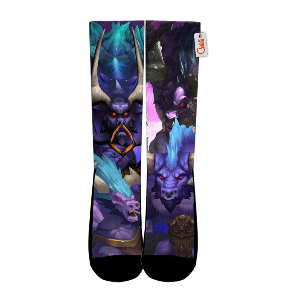Alistar Socks LOL Game Collection - FREE with shoes order