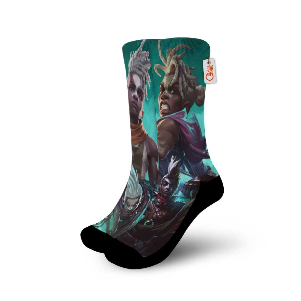 Ekko Socks LOL Game Collection - FREE with shoes order