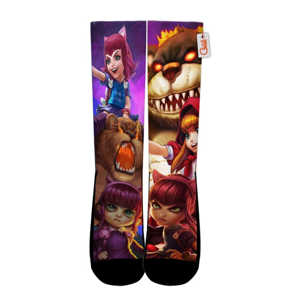 Annie Socks LOL Game Collection - FREE with shoes order