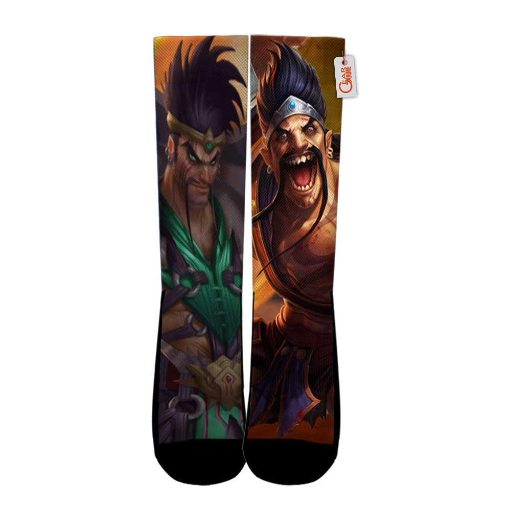 Draven Socks LOL Game Collection - FREE with shoes order