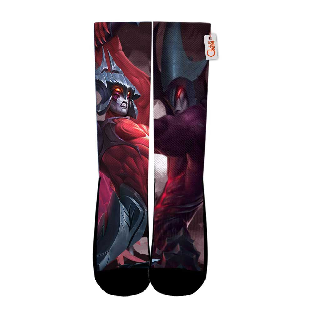 Aatrox Socks LOL Game Collection - FREE with shoes order