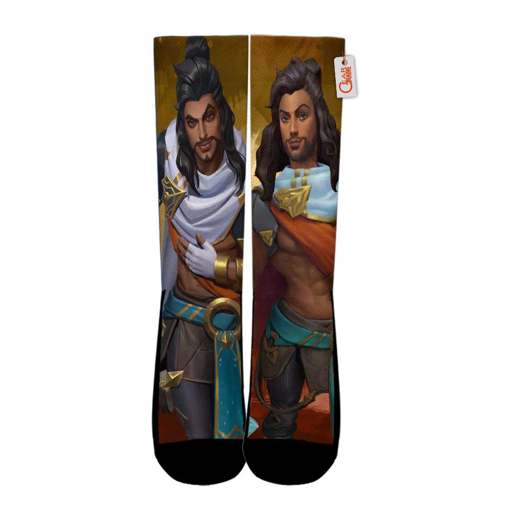 Akshan Socks LOL Game Collection - FREE with shoes order