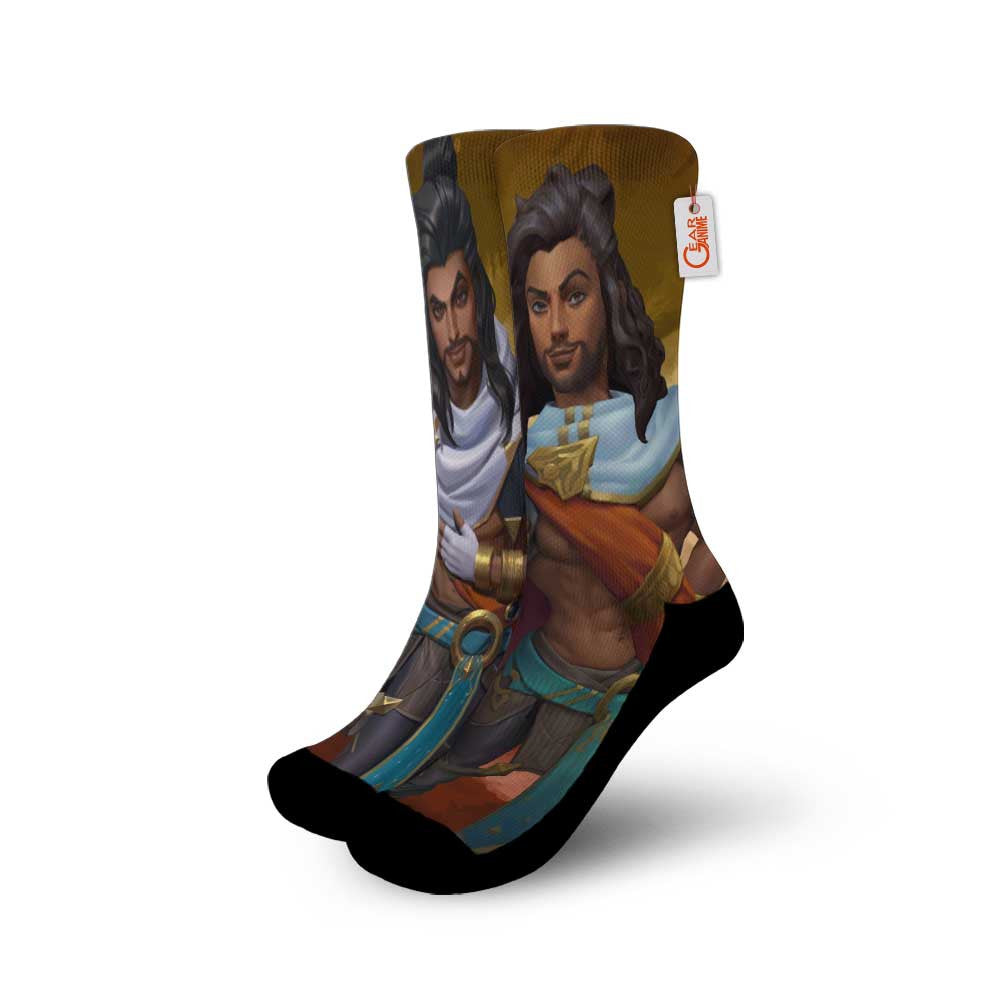 Akshan Socks LOL Game Collection - FREE with shoes order