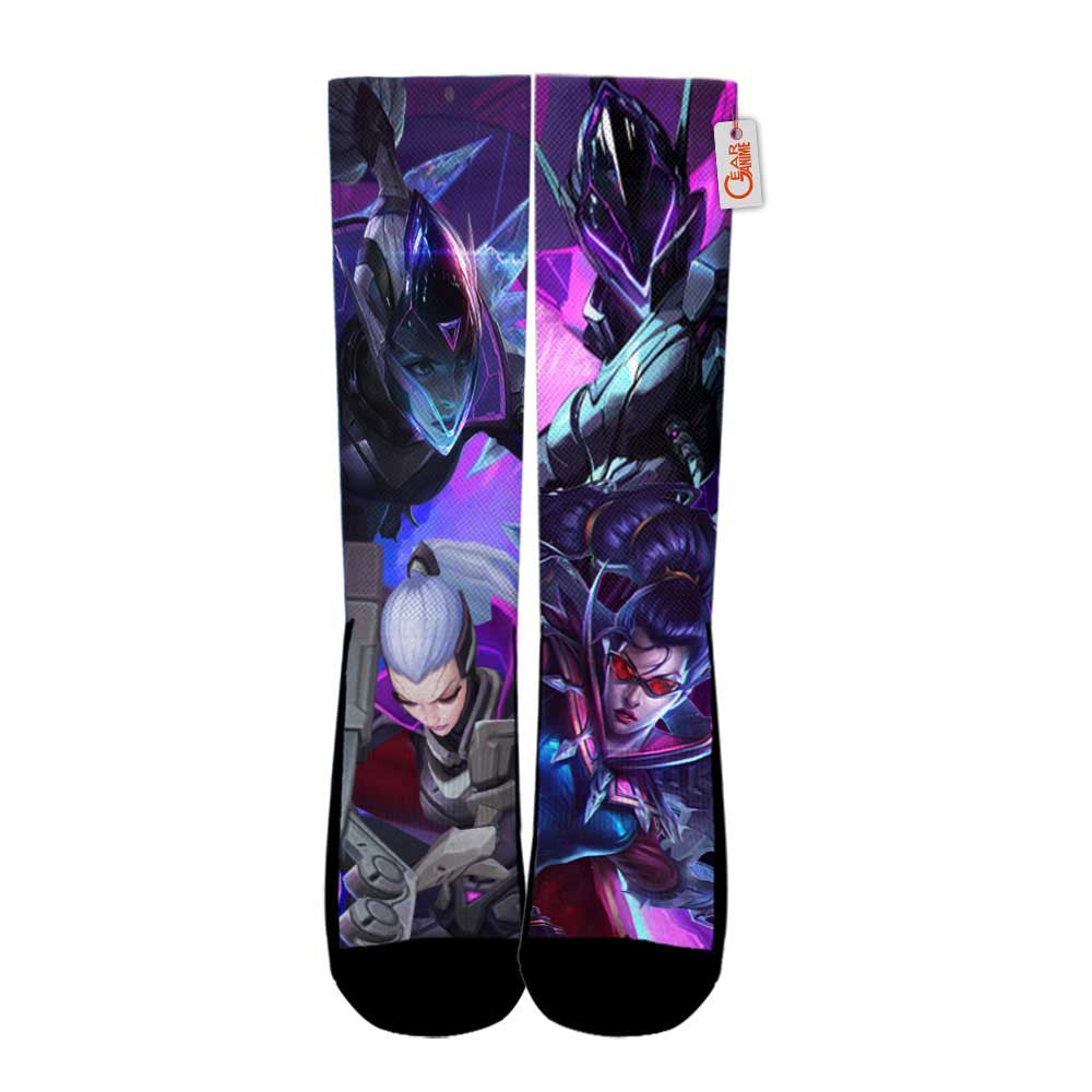 Vayne Socks LOL Game Collection - FREE with shoes order