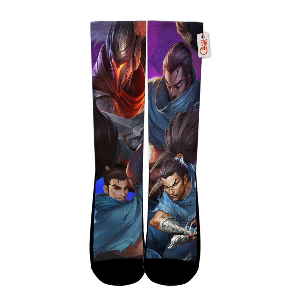 Yasuo Socks LOL Game Collection - FREE with shoes order
