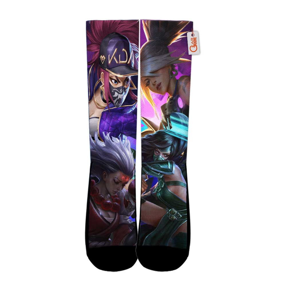 Akali Socks LOL Game Collection - FREE with shoes order